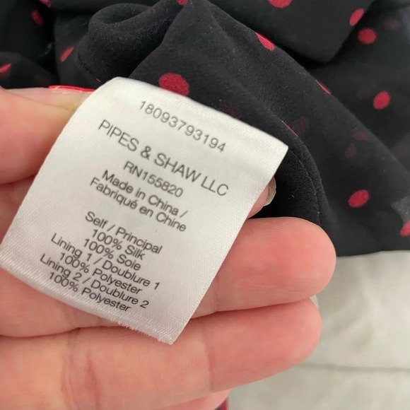 Veronica Beard polka dot ruffle mini skirt - Picture 7 of 9